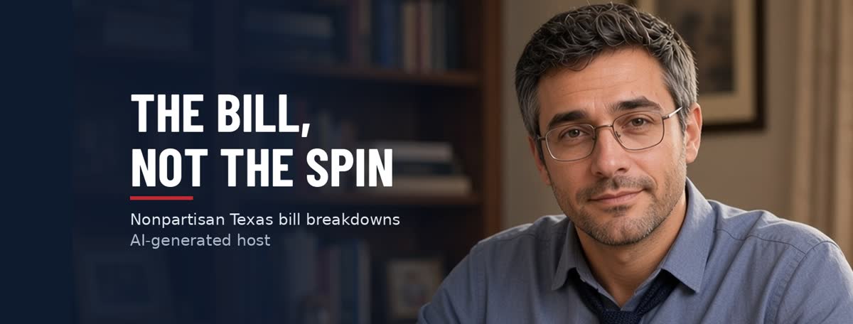 The Bill, Not the Spin, with Marcus Tate (AI-generated host)